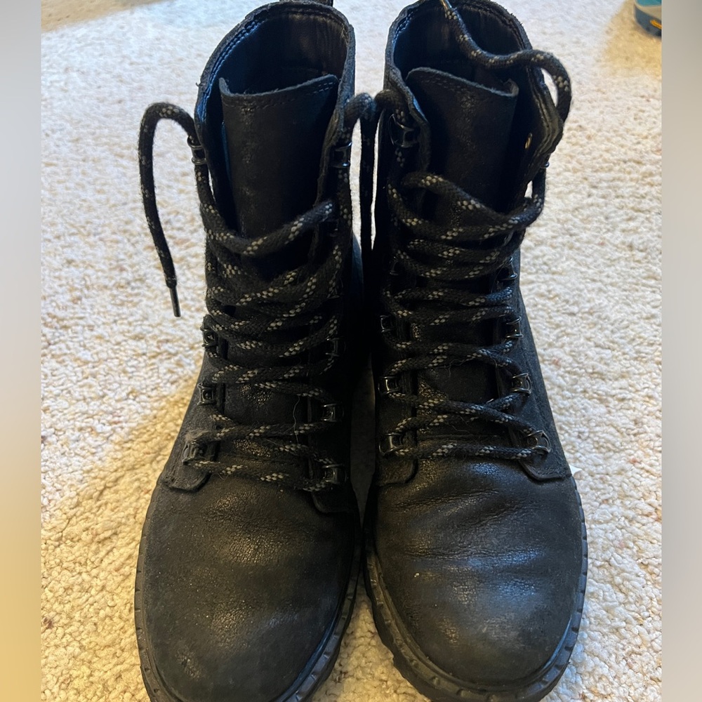 Sorel Black Leather Boots